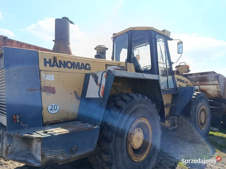 Ładowarka kołowa Hanomag E60 1992r Stan Hanomag Wrocław