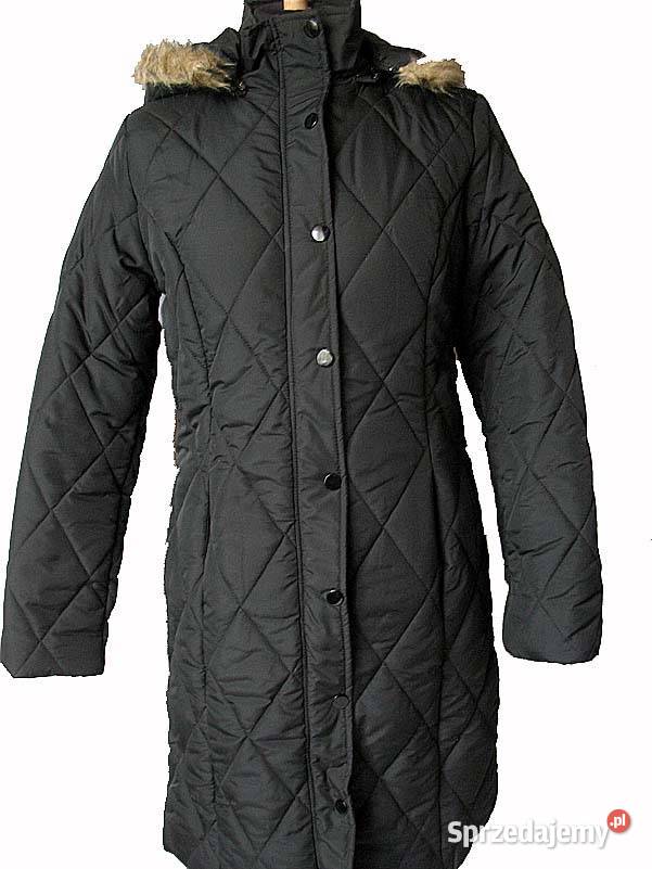 DŁUGI CIEPŁY PŁASZCZ KURTKA 36 biust 100 mazowieckie