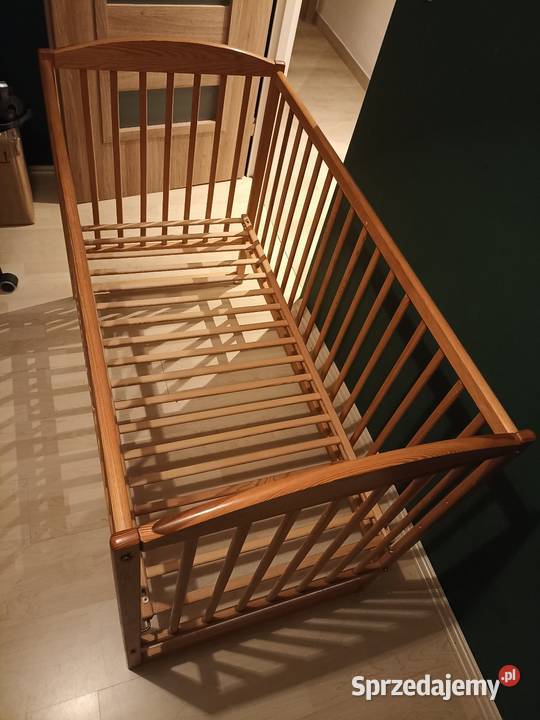 Łóżeczko dziecięce drewniane szuflada dodatkowe Kraków