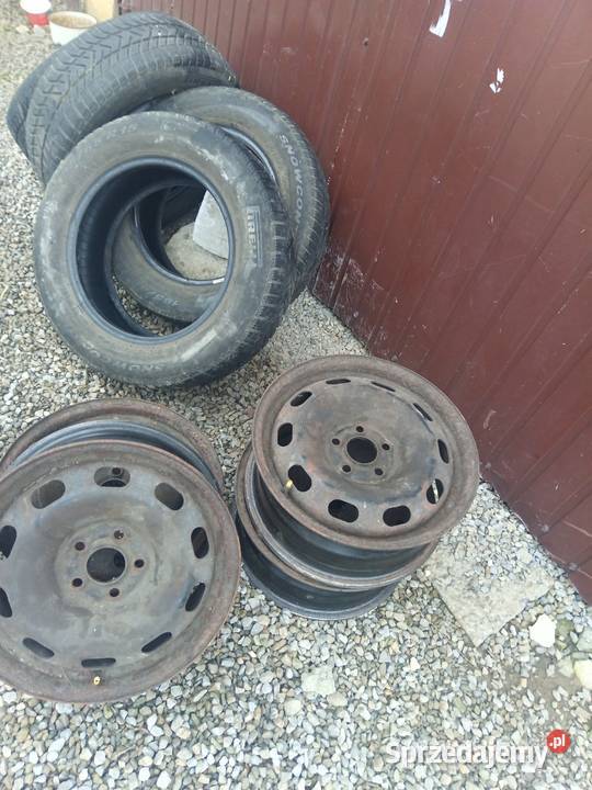 Sprzedam opony zimowe z felgami 195 Lubaczów sprzedam