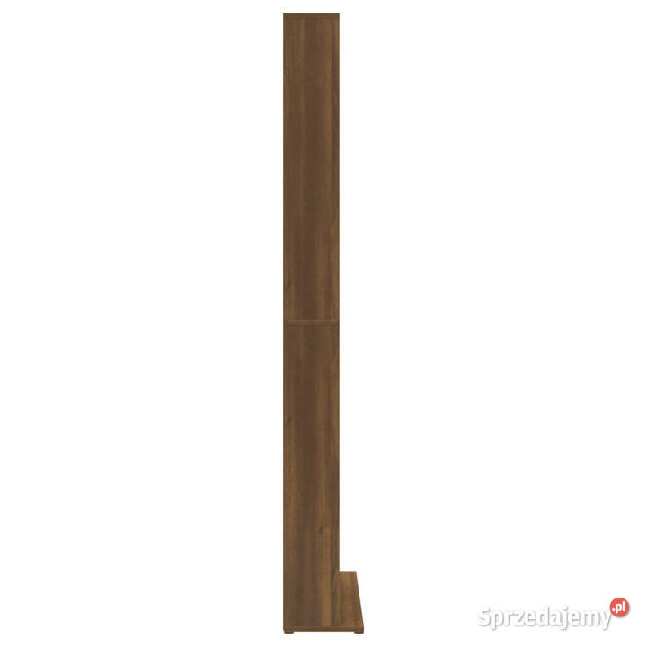 Szafka na płyty CD brązowy dąb 102x23x1775 Warszawa