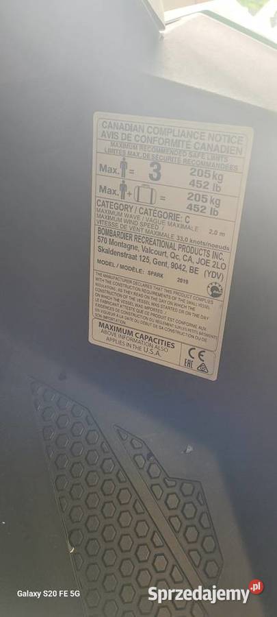 SeaDoo Spark Trixx 3up skuter wodny świętokrzyskie Małogoszcz