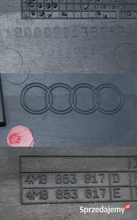 AUDI Q8 LISTWA BŁOTNIKA LEWY TYŁ 4M8853817D Pleszew sprzedam