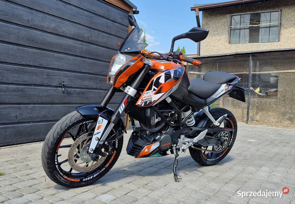 KTM Duke 125ccm 2012r Okazja metalic Turza Śląska