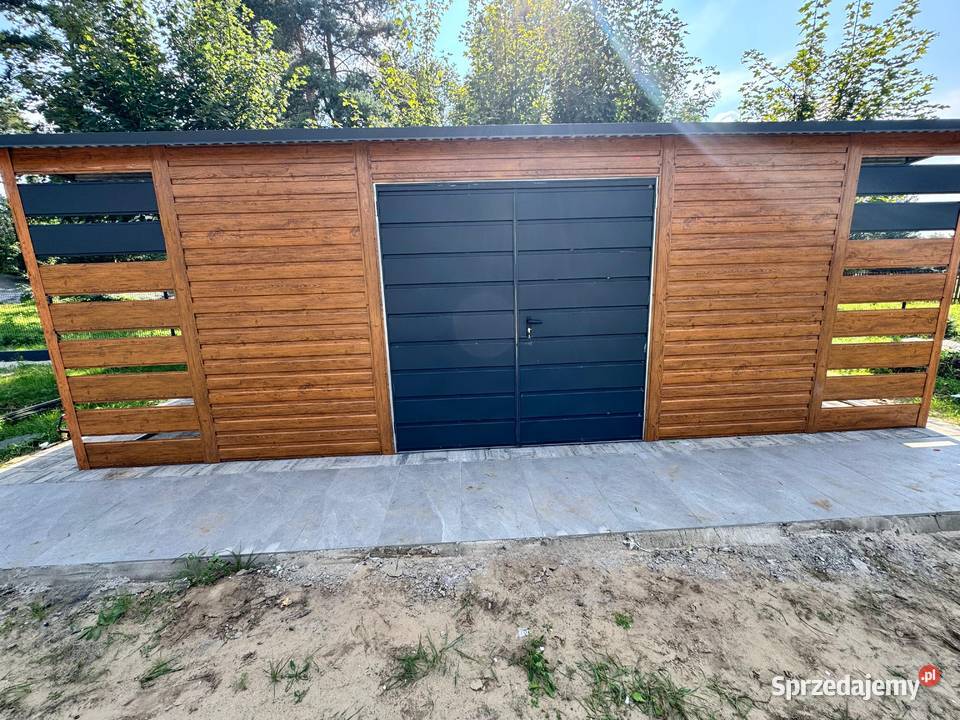 Garaż Blaszany 9x6 hala wiata producent profil Inowrocław