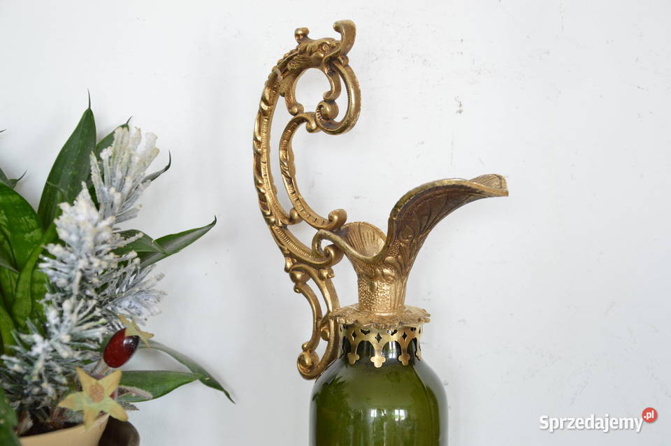 ciekawa szklana AMFORA stara Jastrzębie-Zdrój sprzedam