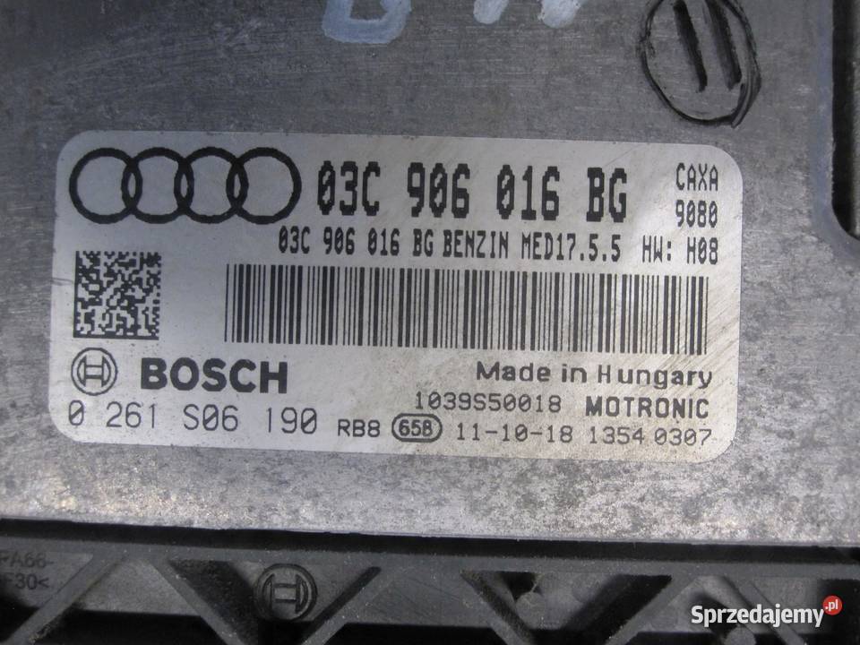 AUDI A1 SLINE 12r komputer sterownik silnika świętokrzyskie
