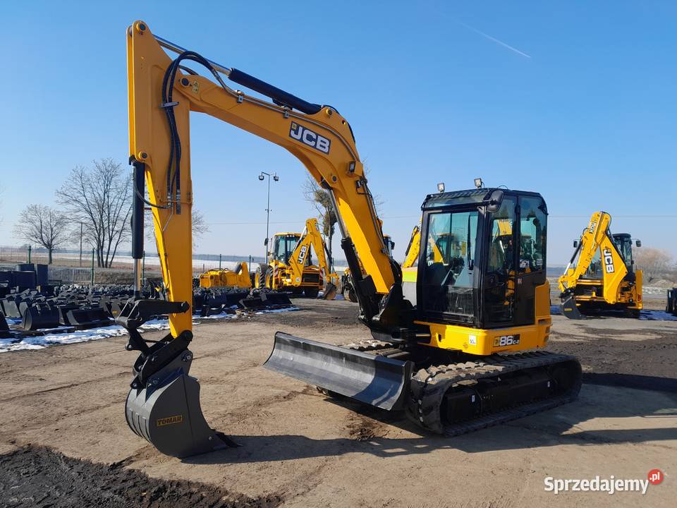 JCB 86C2 2021R KOPARKA GĄSIENICOWA 85Z1 8085 CAT Koparki Krotoszyn