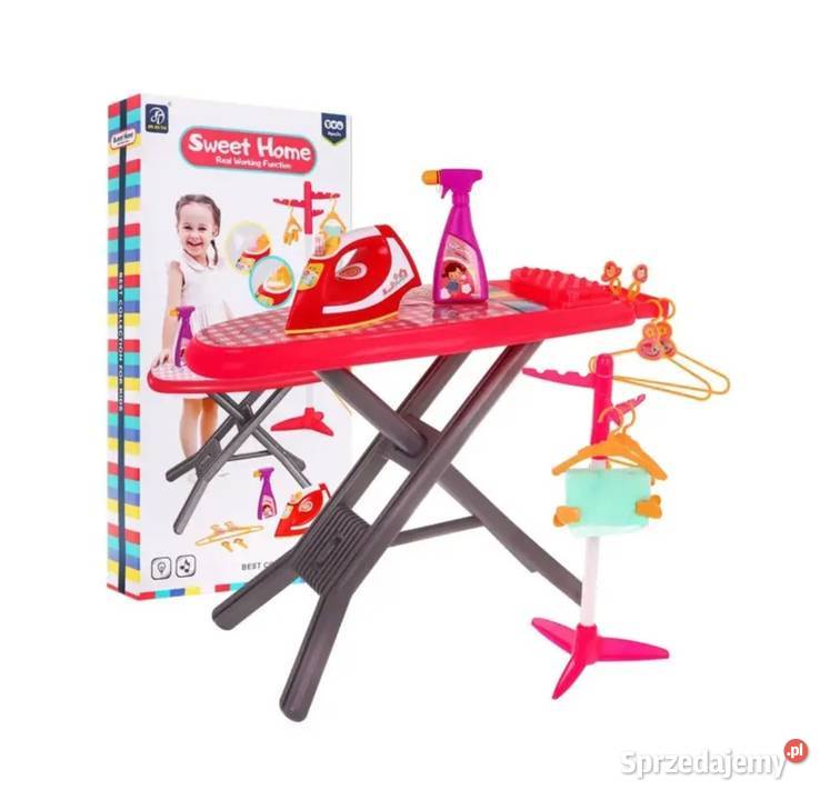 ZESTAW DO PRASOWANIA MAŁYCH GOSPODYŃ ŻELAZKO I Łęczna