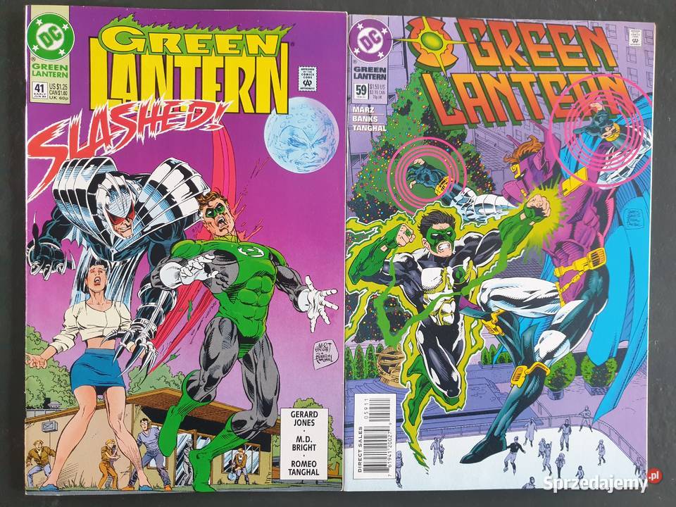 Green Lantern zestaw 11 komiksów DC USA sprzedam