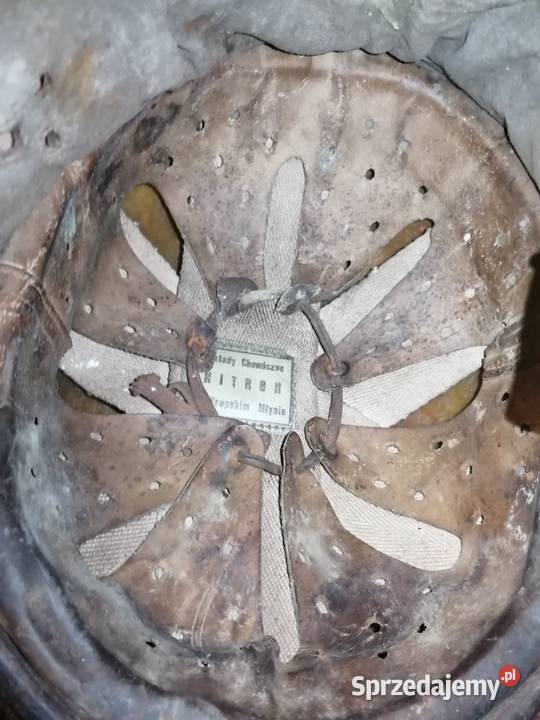 2x Stary kask motocyklowy orzeszek z daszkiem Kraków