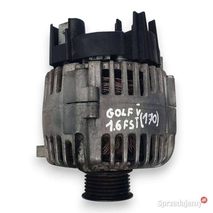 ALTERNATOR VW Golf V Passat Touran 16 FSI Valeo osobowe Układ elektryczny silnika