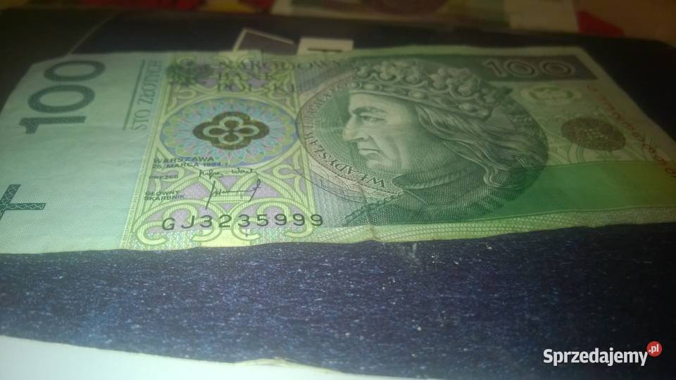 banknot kolekcjonerski 100zls Kraków