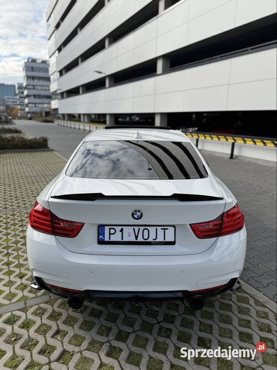 BMW 428i xdrive biały Seria 4 lubuskie Zielona Góra
