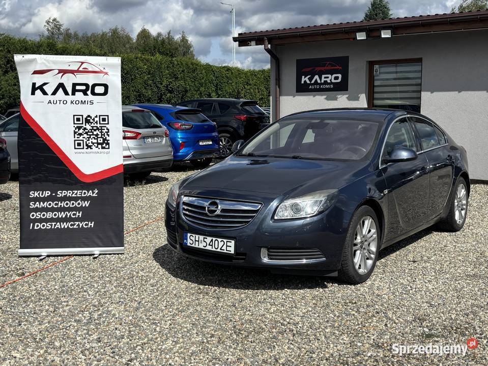Opel Insignia granatowy Paniówki