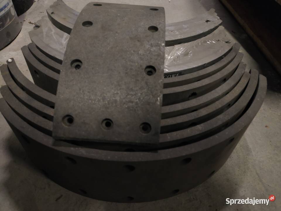 Okładzina hamulca Jelcz przód 17 otworów grubość