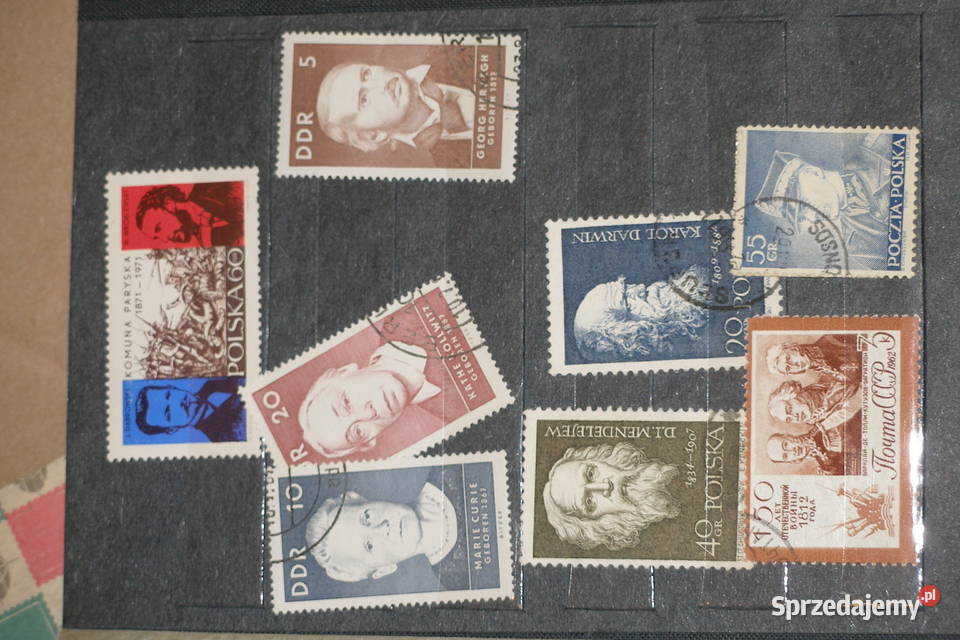 Znaczki z lat 60 i 70 Całość Warszawa