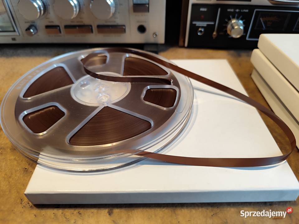 taśma Quantegy USA 18 do magnetofonu szpulowego Stargard sprzedam