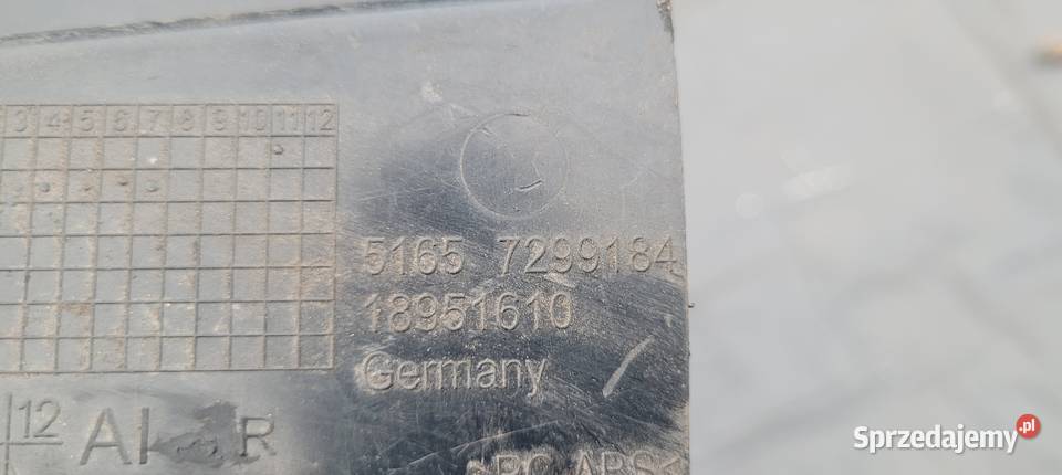 WSPORNIK MOCOWANIE BŁOTNIKA PRAWE BMW I3 2013 osobowe Karoseria Ruda Śląska