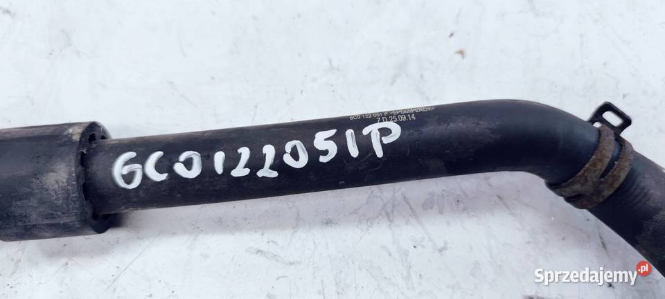 PRZEWÓD WĄŻ WODY AUDI A1 8X 10 TFSI 6C0122051P sprzedam