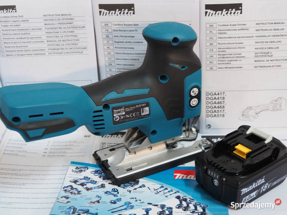 MAKITA DJV 181 wyrzynarka bezszczotkowa bateria Michałowice
