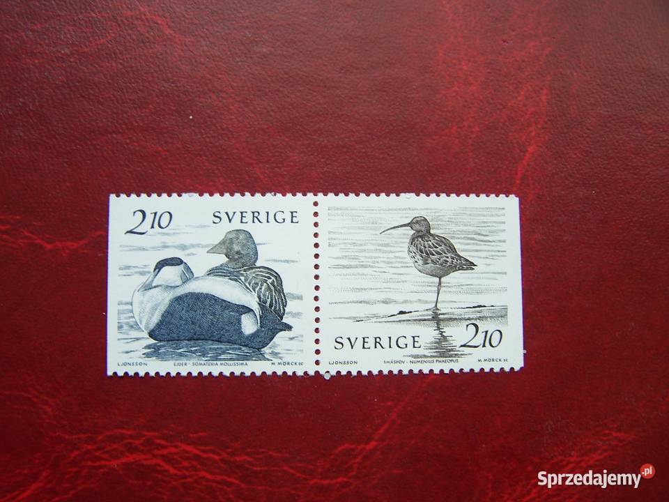Szwecja 1986 MNH Mi 137677 Fauna ptaki Tychy