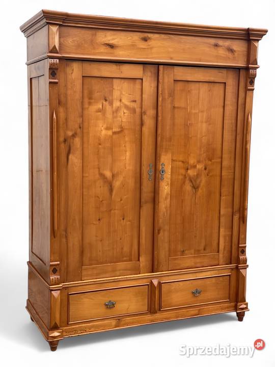 Stara stylowa szafa dwudrzwiowa z szufladami zachodniopomorskie Gryfice