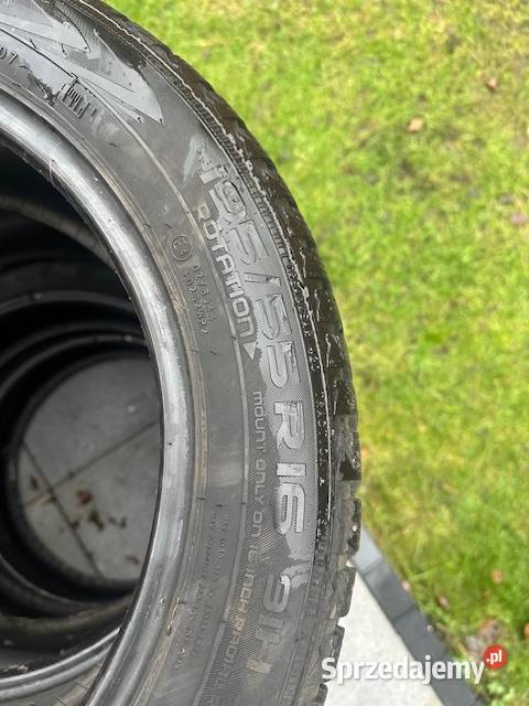Opony zimowe 4 Nokian WR04 195 55 r16 stan Łomianki