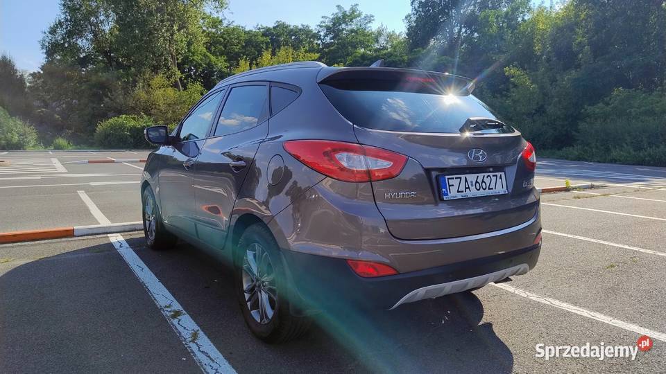 Hyundai ix35 20 benzyna 6bautomat navi kamera elektryczne szyby Samochody osobowe Żary