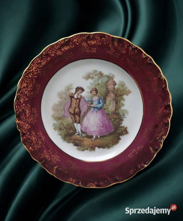 Limoges Francja Fragonard Love talerz Pabianice sprzedam
