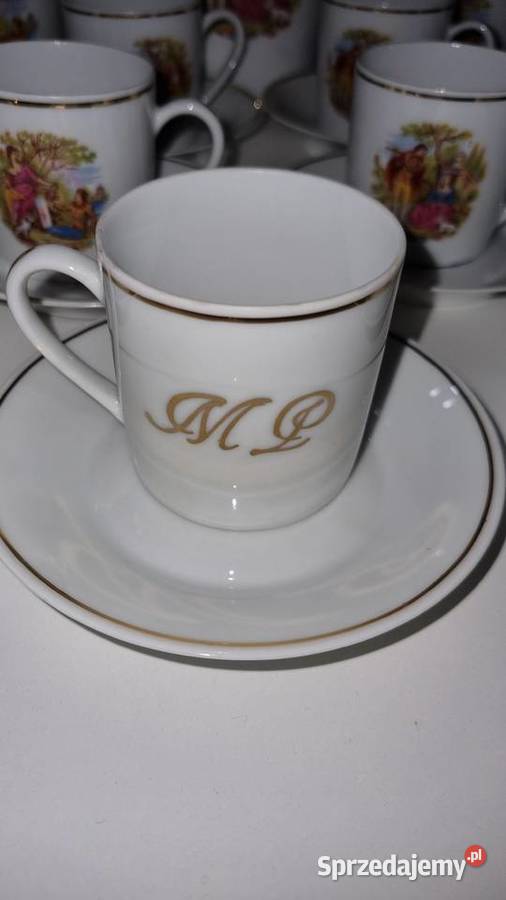 Serwis Kawowy Porcelana Francuska Limoges Wola Podłężna