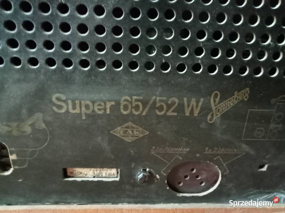 Zabytkowe radio zachodniopomorskie Szczecin