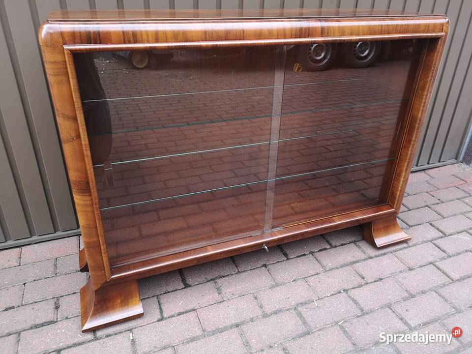 Witryna Serwantka Biblioteka ARTDECO Orzech Swarzędz