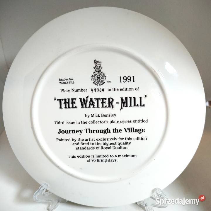 Royal DoultonTalerz ekspozycyjny Porcelana i szkło Szczytno