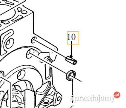 VOLVO kolek pin centrujacy blok silnika 20D OE Bielany Wrocławskie sprzedam