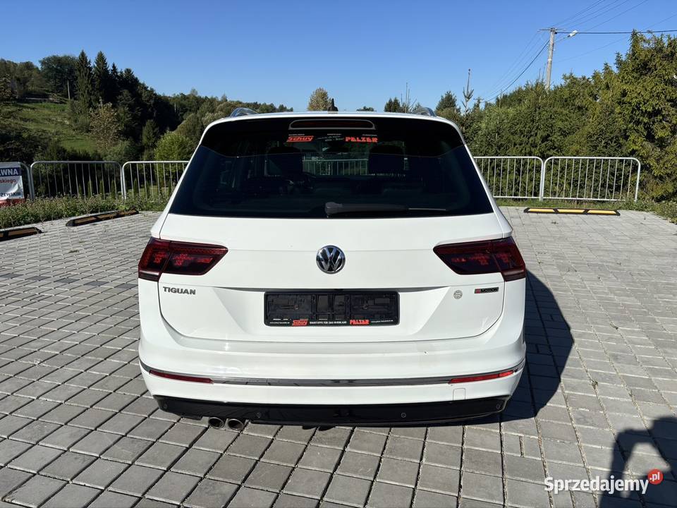 Volkswagen Tiguan II R Line 20 TSI 190 DSG małopolskie Rzepiennik Suchy