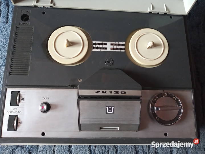 Magnetofon szpulowy ZK 120 lampy Magnetofony Łódź