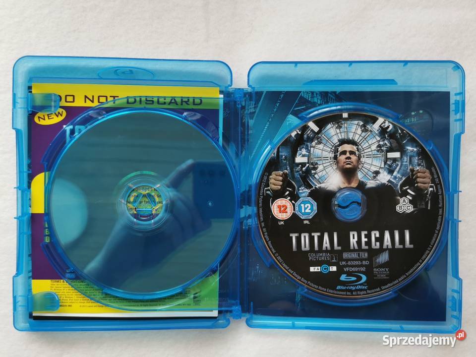 Total Recall Pamięć Absolutna Bluray En 2012 2 x 2 płyty Ozorków