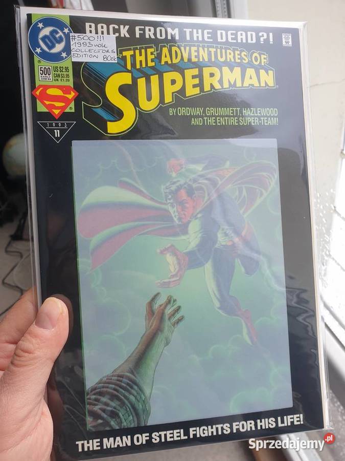 Adventures Of Superman 500 komiks USA collectors pomorskie Gdynia
