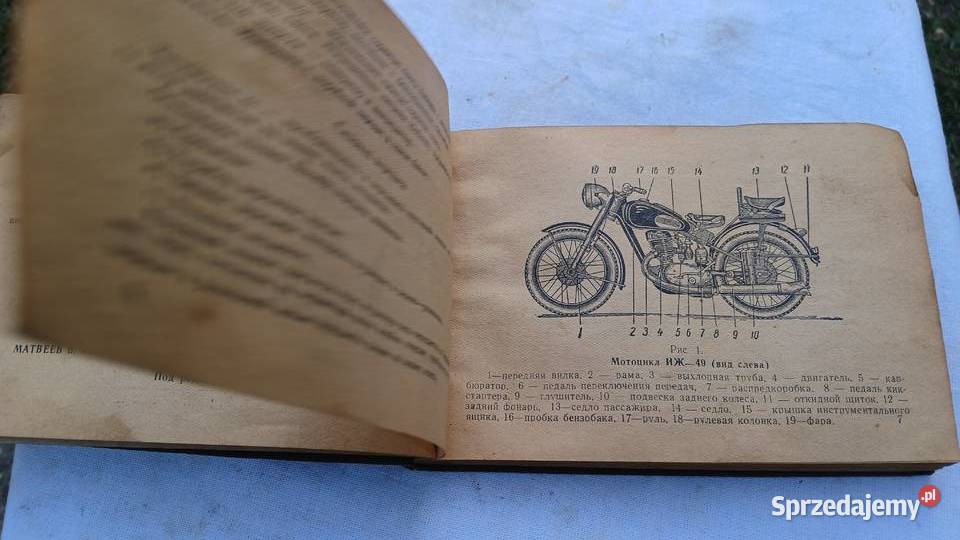 Instrukcja Obslugi Motoru IZ 49 Pozostałe Gryfów Śląski