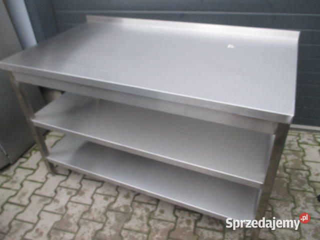 Nowy Stół Gastronomiczny Z 2 Półkami 1458090 Ostrów Wielkopolski sprzedam