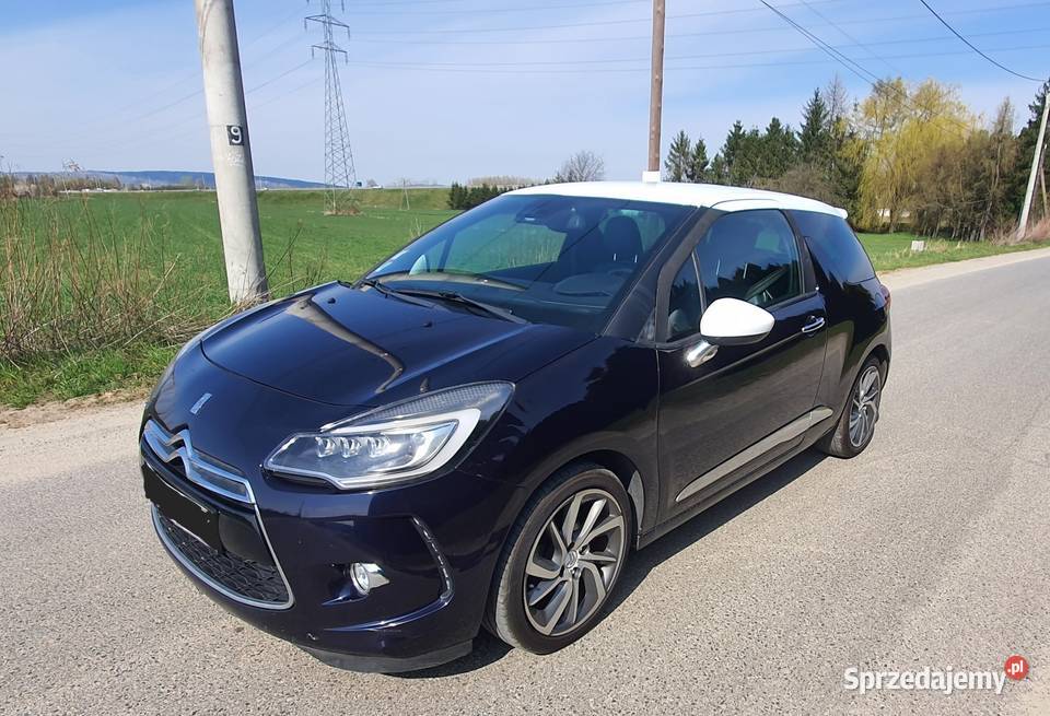 Sprzedam Citroen DS3 16Hdi super wyposażenie DS3 małopolskie Mostki