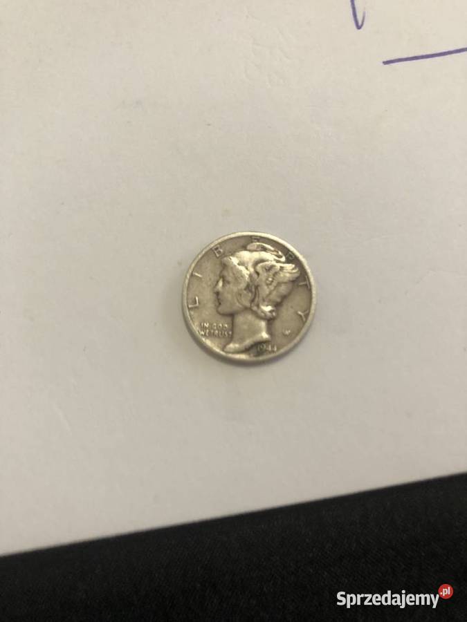 10 centow amerykanskich produkcji 1944 Szczecin
