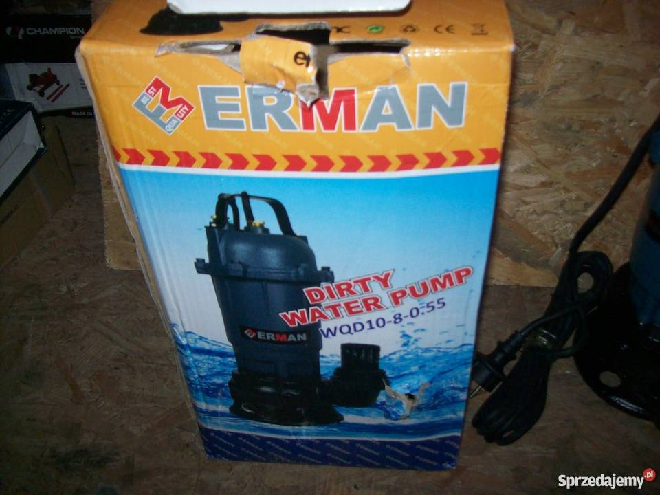 POMPA DO SZAMBA Z ROZDRABNIACZEM 3100W erman