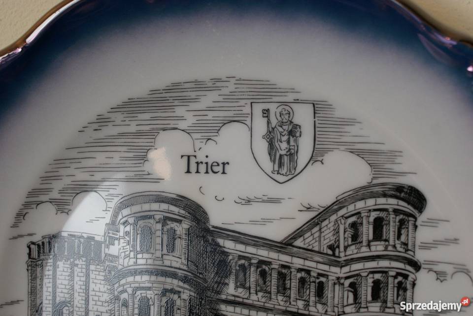Ozdobny talerz Porta Nigra do zawieszenia Białystok