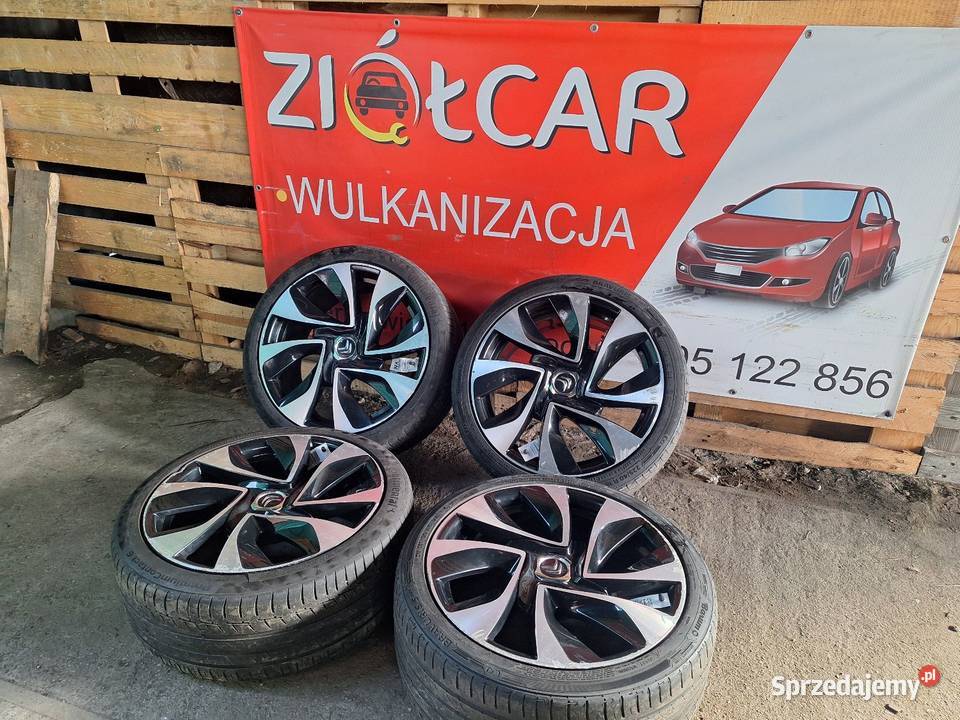 Alufelgi 4x108 18 ET27 Citroen C4 DS5 DS6 aluminiowe Choceń