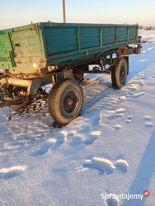 Przyczepa Autosan Sanok D55 6 ton wywrotka pomorskie Pinczyn