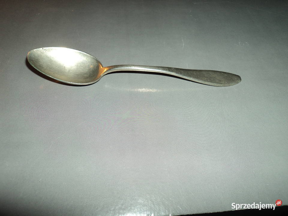 Niemiecka łyżeczka do herbaty ze swastyką HU Nowy Sącz