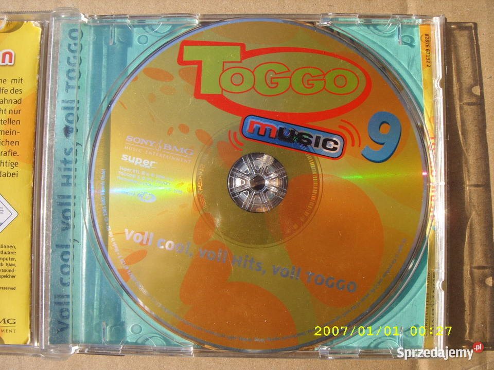 Skladanka TOGGO 9MUSIC SONY BMG Wołów