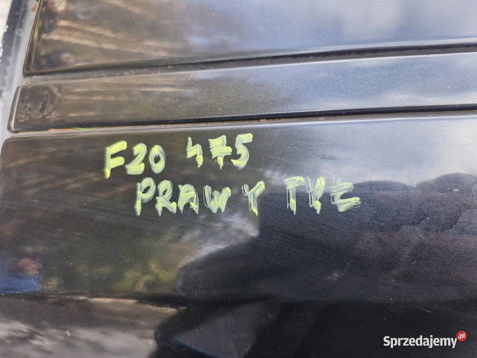 BMW F20 ĆWIARTKA BŁOTNIKA PRAWY TYŁ 475 Zestawy części blacharskich